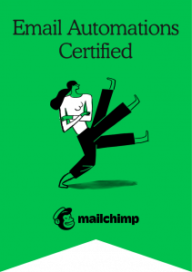 Mailchimp Academy Email Automations Certification Badge